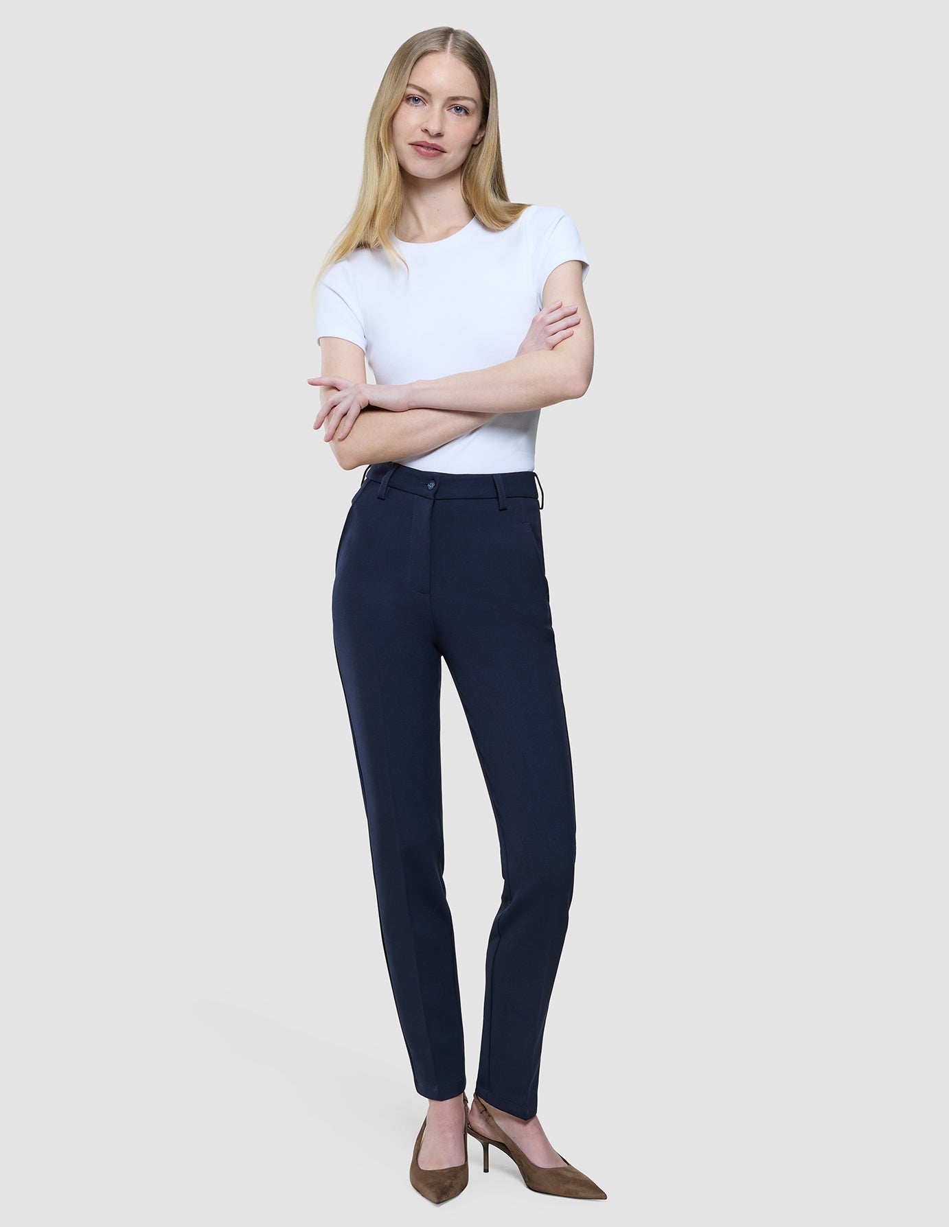 No. 1 Pants Tapered Midnight Blue